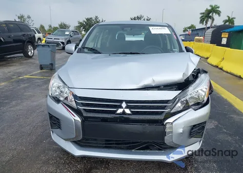 2024 Mitsubishi Mirage Es/Le из США, поврежденный, VIN ML32AUHJXRH033213